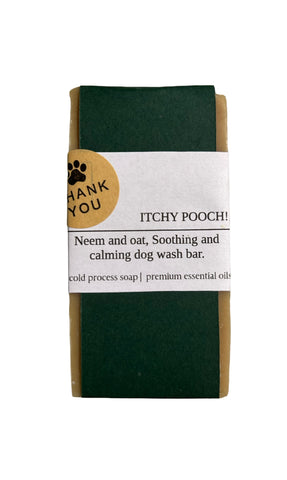 ITCHY POOCH! with Soothing neem bar 140g