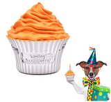 Natural Rubber Cupcake Treat Release Toy