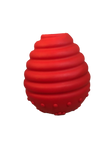 Solid Red Rubber Honey Pot Treat Release Toy