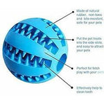 Blue Interactive Treat Release Ball Toy
