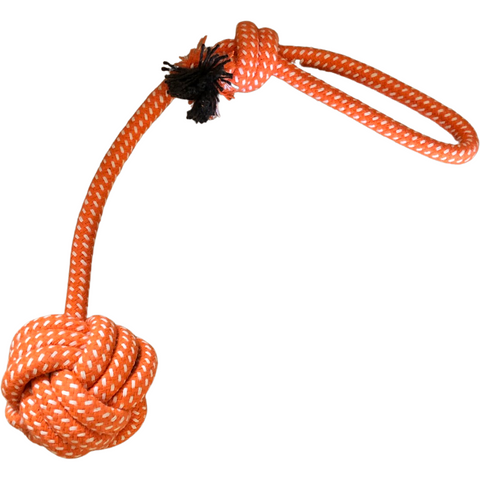 Orange Long Rope Toy