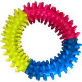 Coloured Spikey Ring Toy